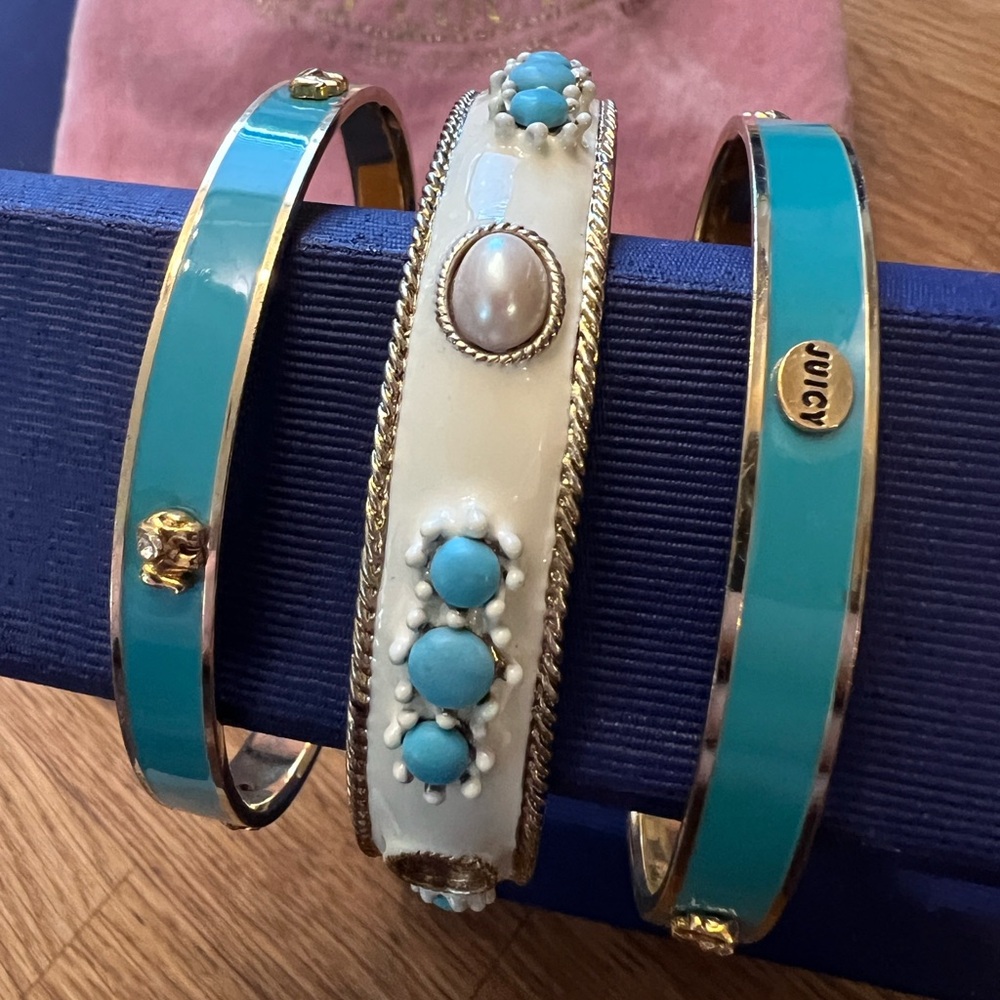 Juicy Couture Bangles - set of 3